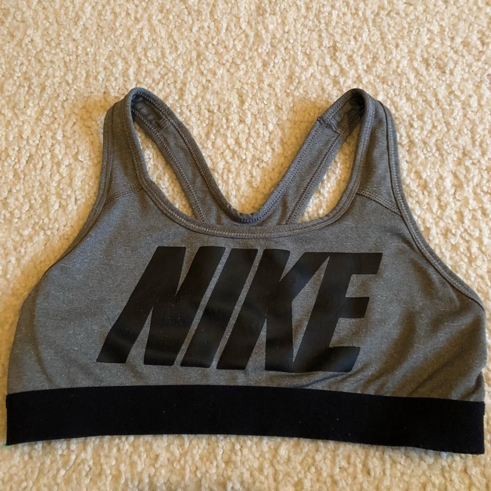 Nike Grey compression sportsbra!!